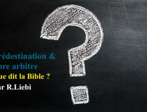 « Prédestination et libre arbitre » avec R. Liebi